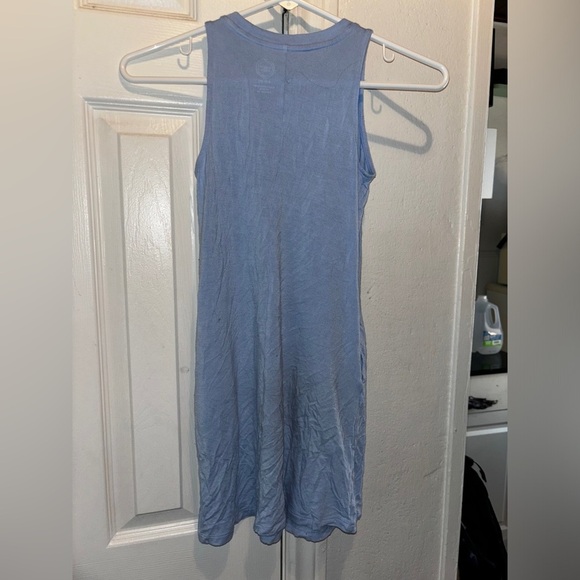 Girls 4y-5y-6y full length pocketed dress / tar heel blue gorgoues cute adorable - Picture 5 of 7